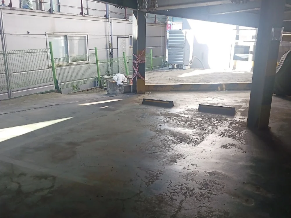주차시설물설치업체 시공 후 1