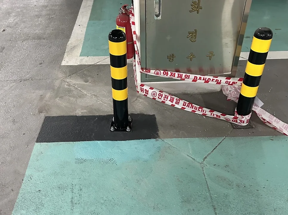 주차시설물신규설치업체 시공 전 1